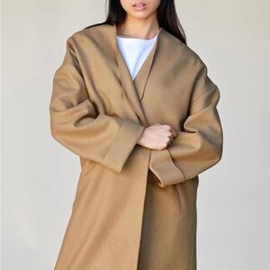 Jesse Kamm Stylish Tan Overcoat